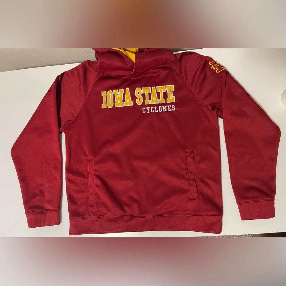 Youth Colosseum Iowa State Cyclones Hoodie - Fleece Lined - Size Large 16-18